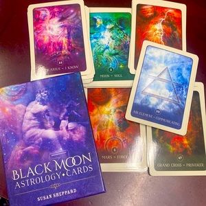 Black Moon Astrology Cards by Susan Sheppard